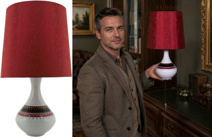 Lampa stołowa Fürstenberg porcelana vintage